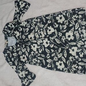 Axueh White/black  L Large Short Sleeve Stretch